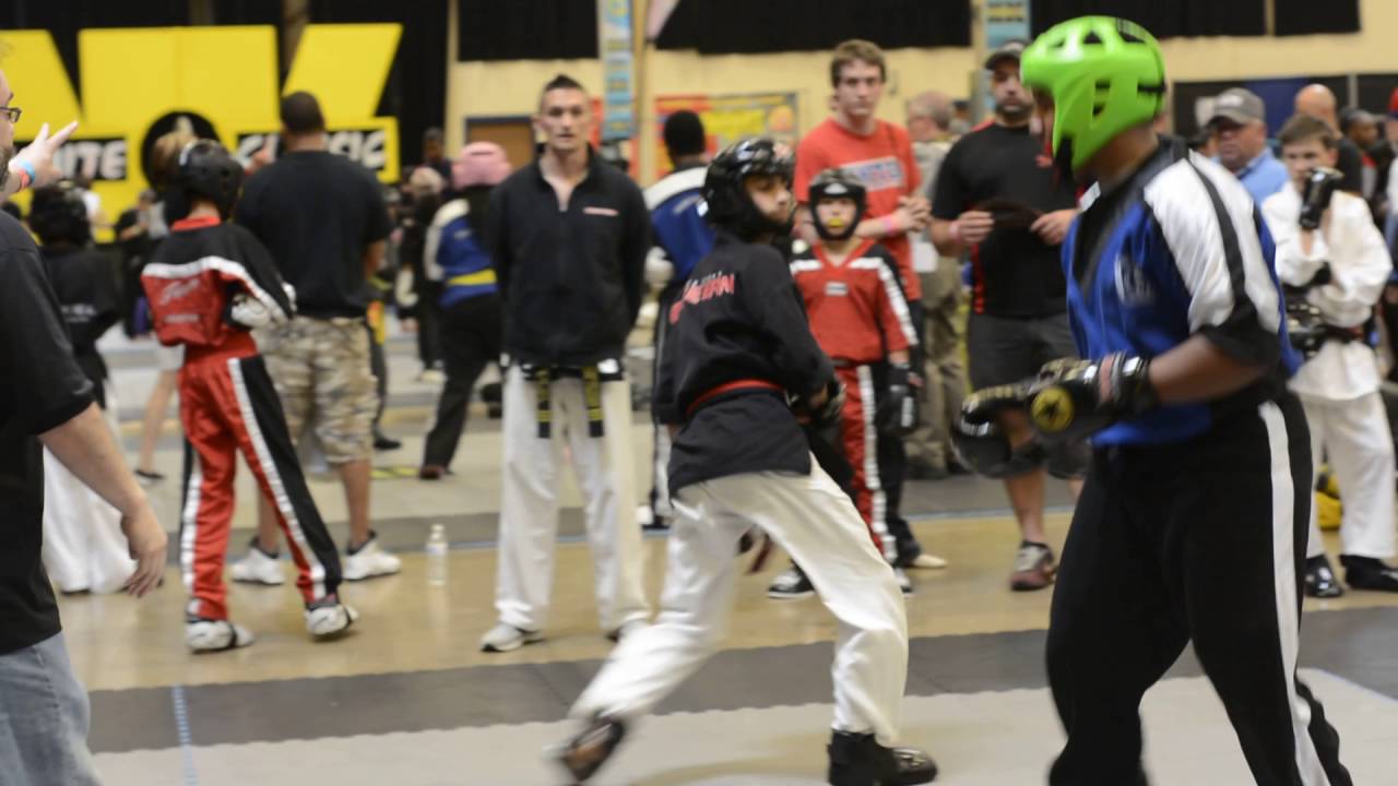Abdullah Jameel - Junior (12-14) Point Sparring (Match #2) - Kumite Classic 2016