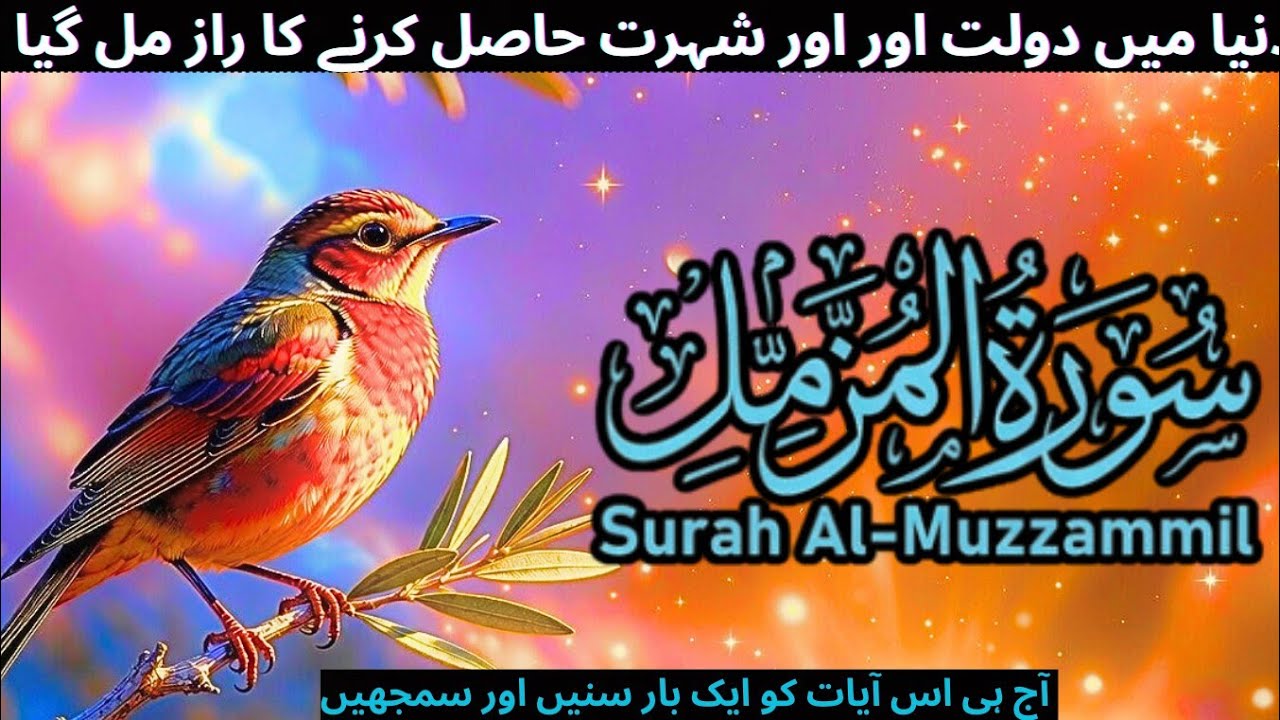 Surah Al-Muzzammil Ep-25 | Beautiful & Soul Relaxing Quran Recitation| Mind relaxing| Holy Quran | 