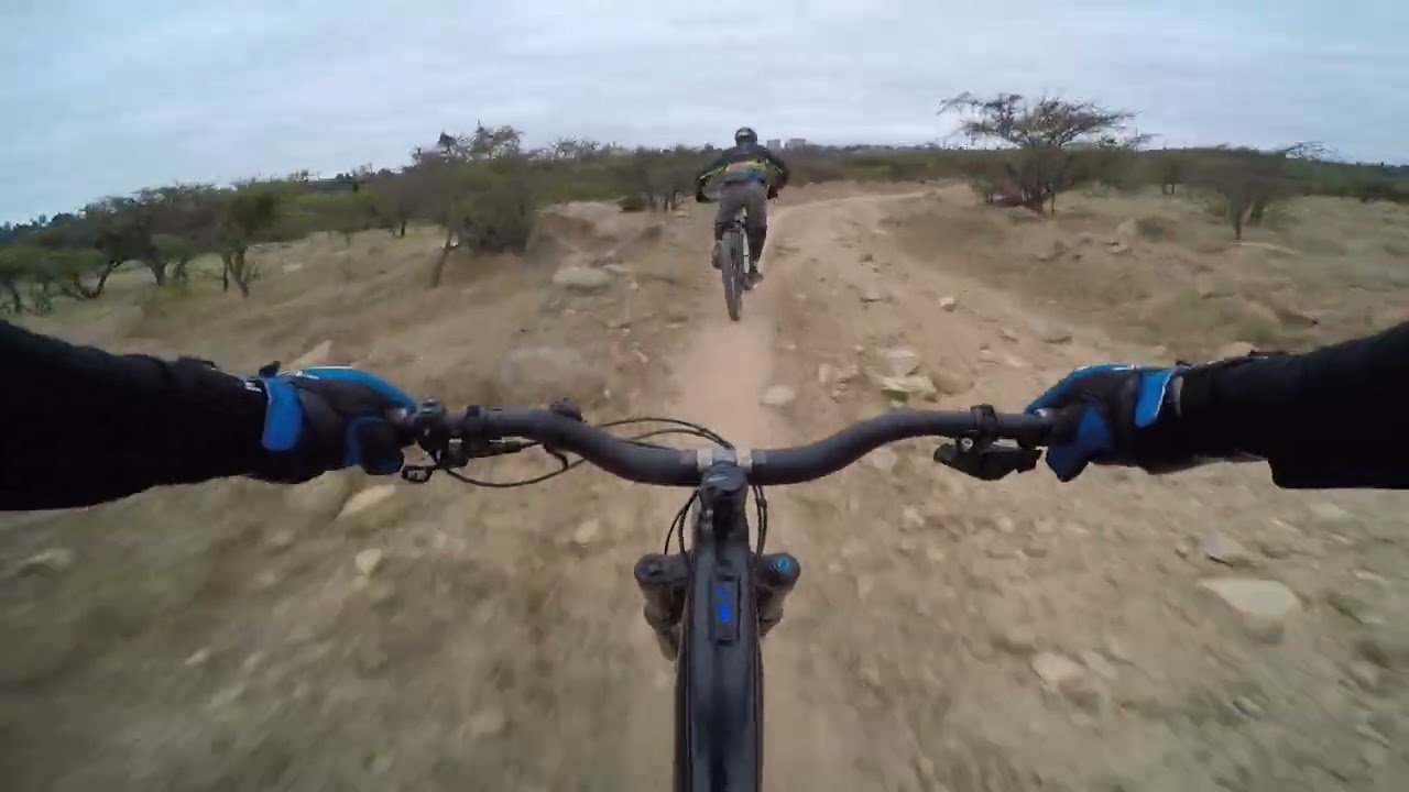 MtB enduro TNT serrano Quilpué Chile con Ricardo salida 