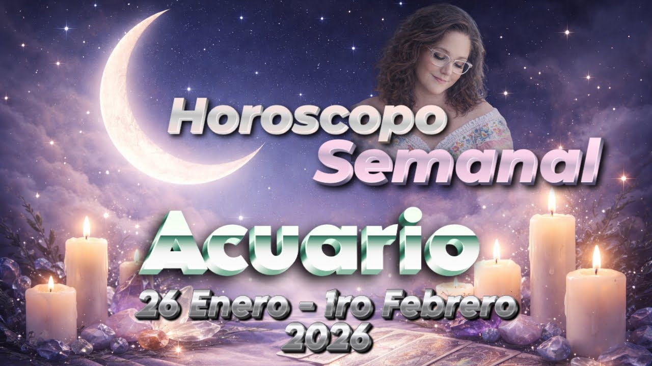 ACUARIO ♒ RENACES COMO AVE FENIX 🐦‍🔥✨ NUEVA ETAPA, NUEVA VIDA (26 Ene – 1 Feb) 