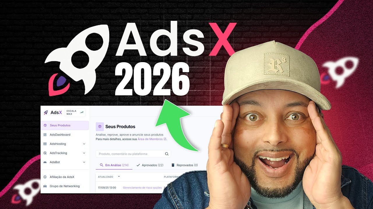 MUDOU TUDO - Vídeo review AdsX Atualizado 2026