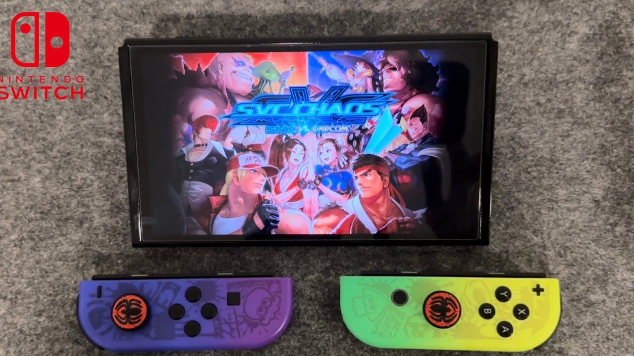SNK VS CAPCOM SVC CHAOS on Nintendo Switch Gameplay | Nintendo Switch Oled Gameplay