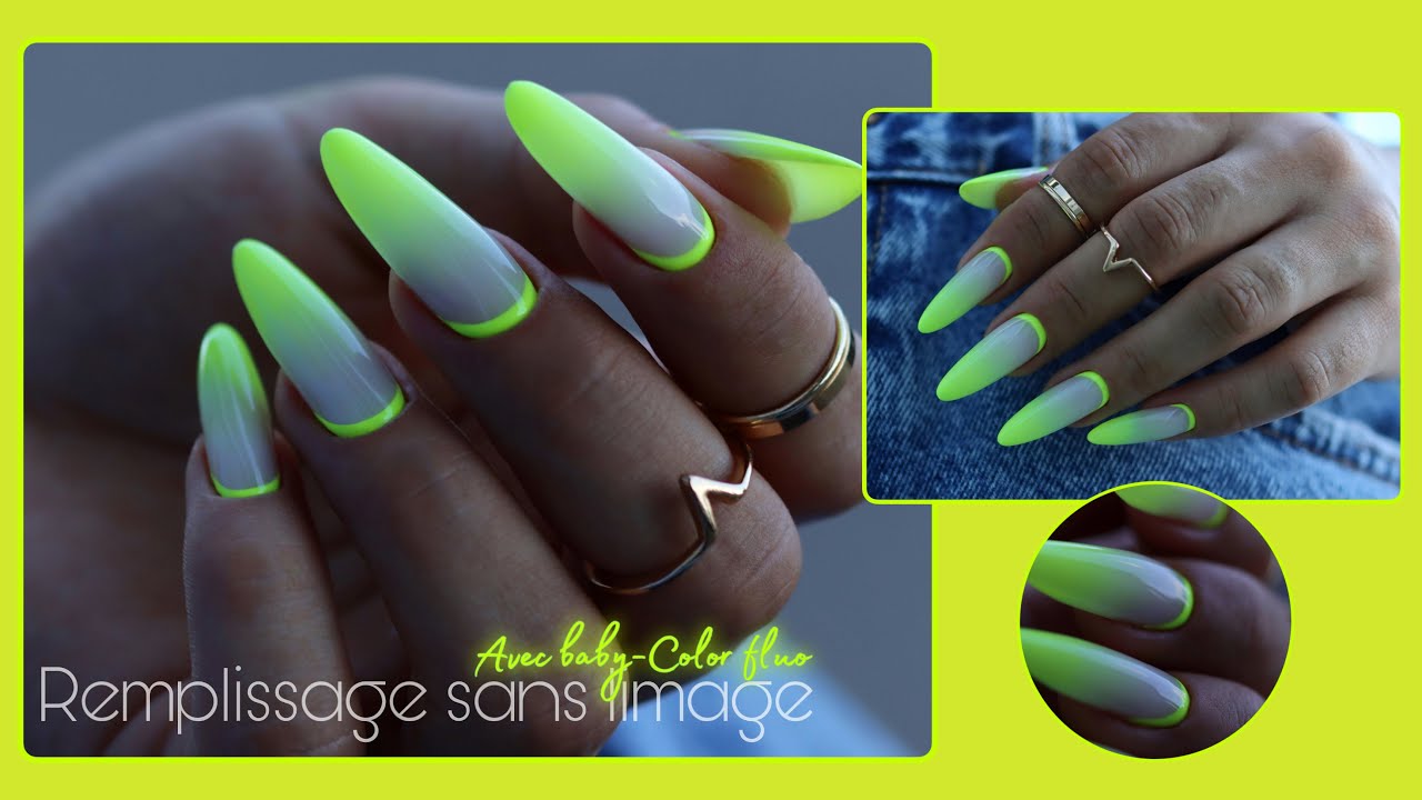Remplissage sans limage - Baby-color FLUO