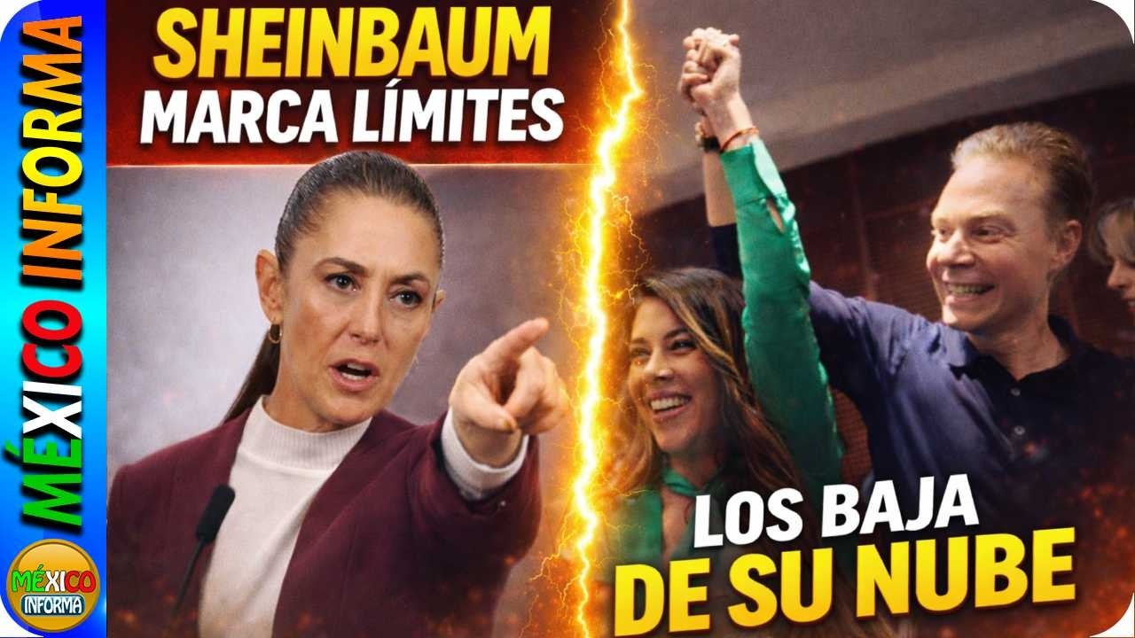 CONTUNDENTE RESPUESTA DE LA PRESIDENTA AL AGANDALLE DEL VERDE EN SAN LUIS POTOSÍ.