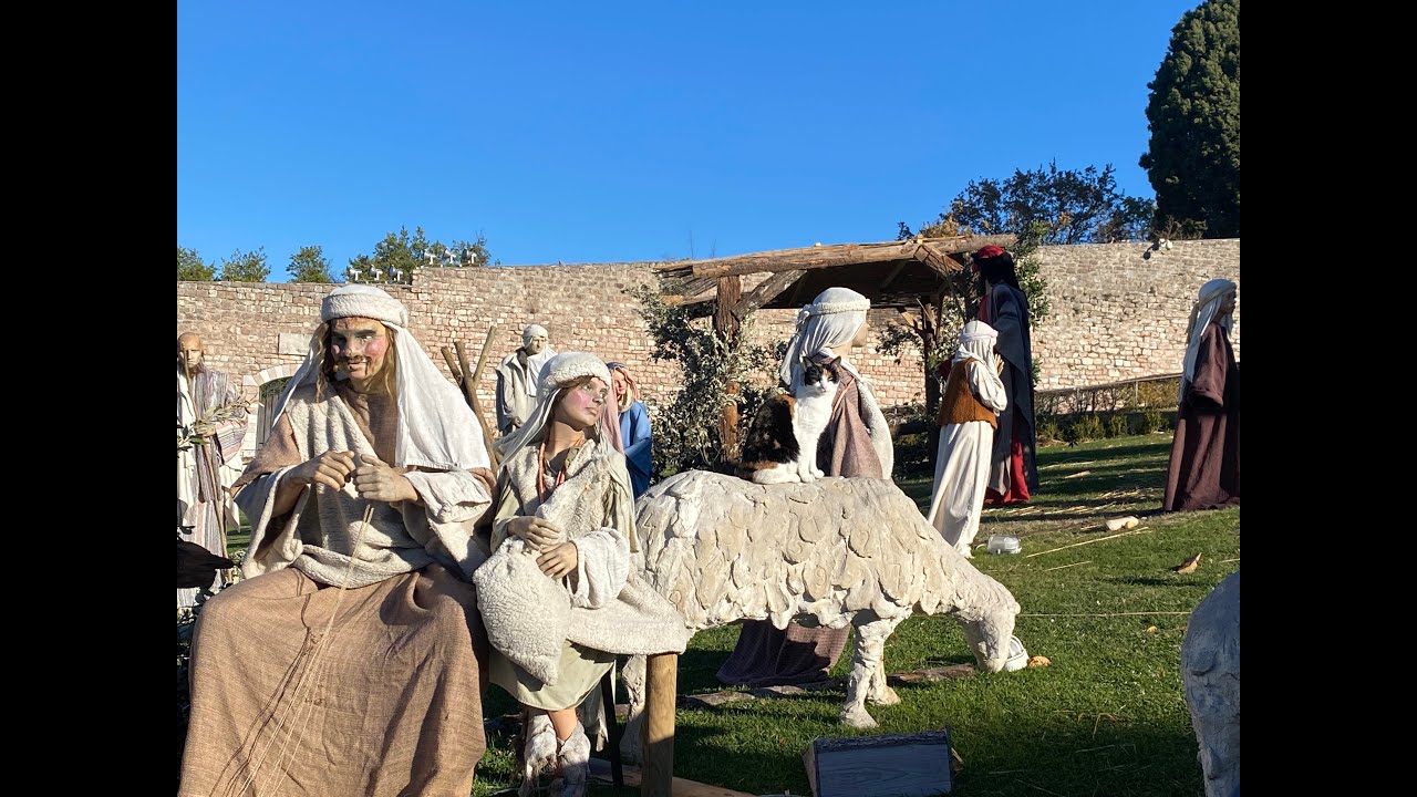Tour with Me: Assisi at Christmas Time, a Crib Scene Not to Miss