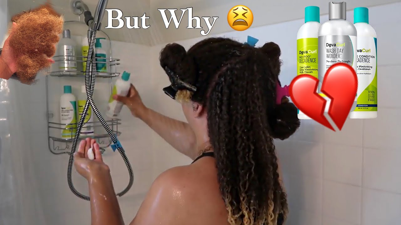 DEVA CURL RIPPED MY HAIR OUT! Full Wash Day & Wash and Go |  Natural Hair