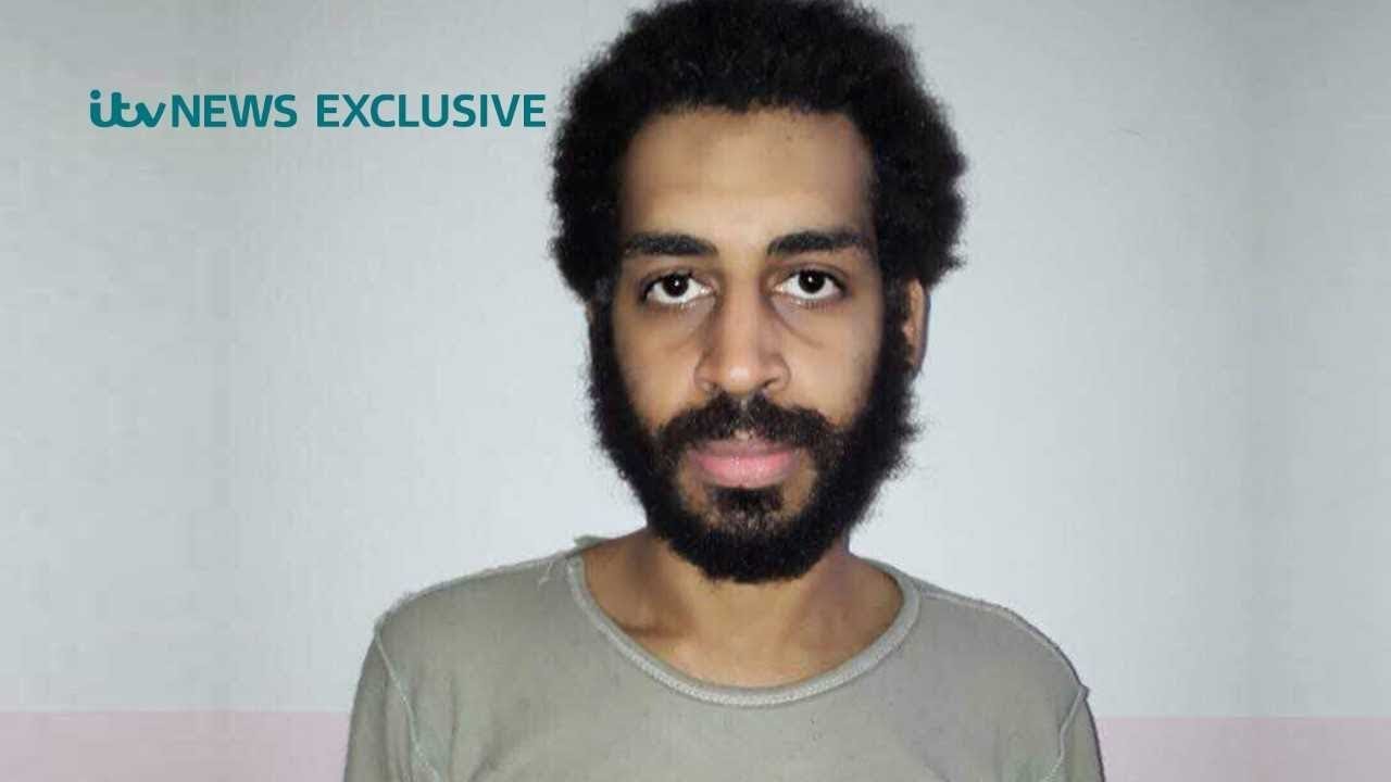 ITV News obtains exclusive first photo of Islamic State 'Beatle' Alexanda Kotey in detention