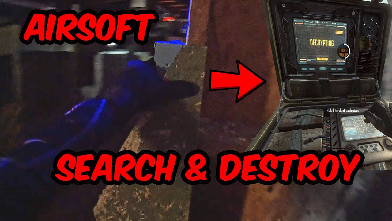 REAL LIFE Search And Destroy // Dreadnought #airsoft