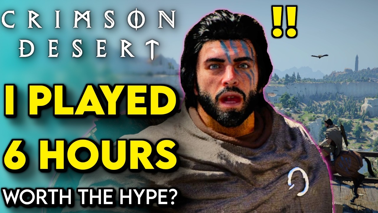 I PLAYED Crimson Desert EARLY! | HONEST Impressions (Crimson Desert Preview)