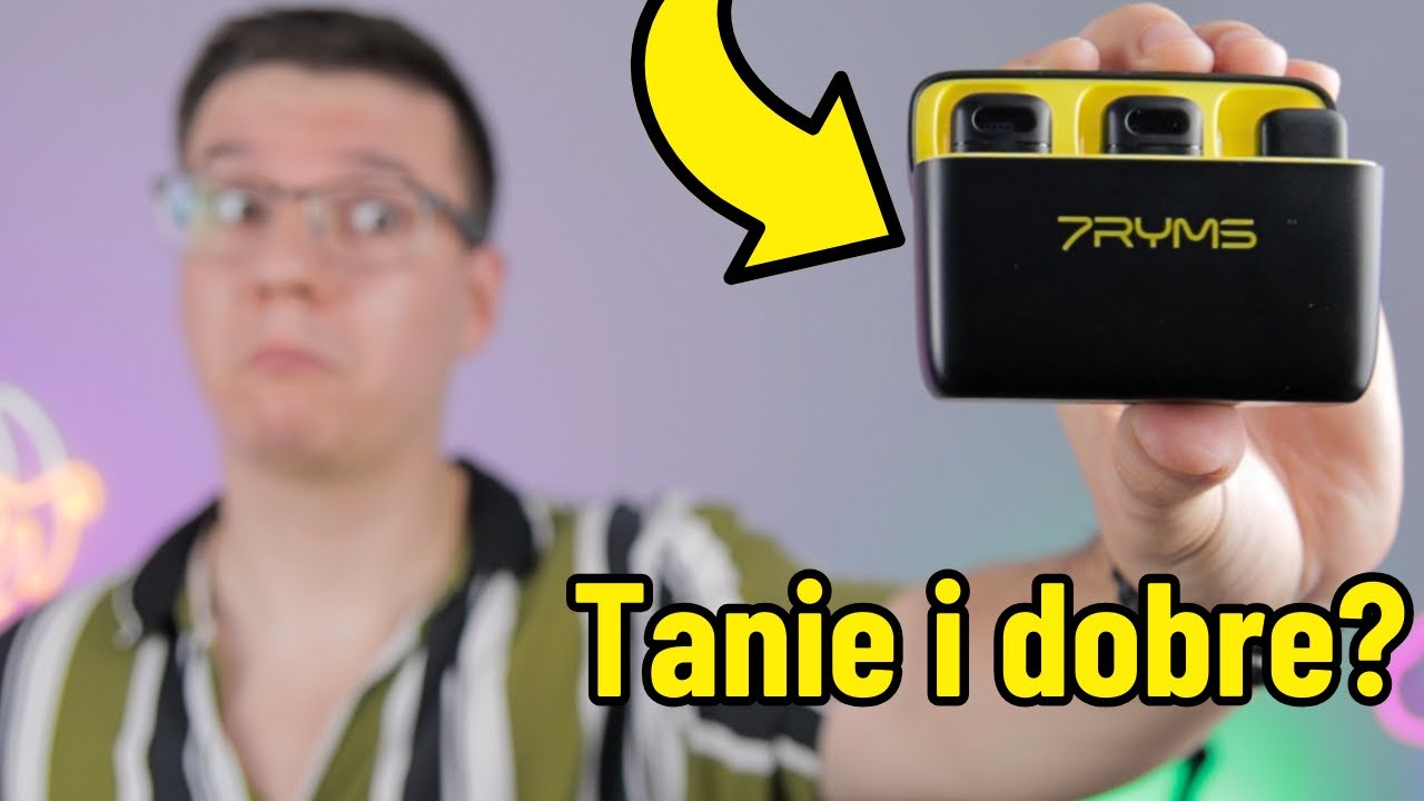 KONKURS! Tanie mikrofony bezprzewodowe, do telefonu. 7Ryms Rimo S1 | Test i Recenzja