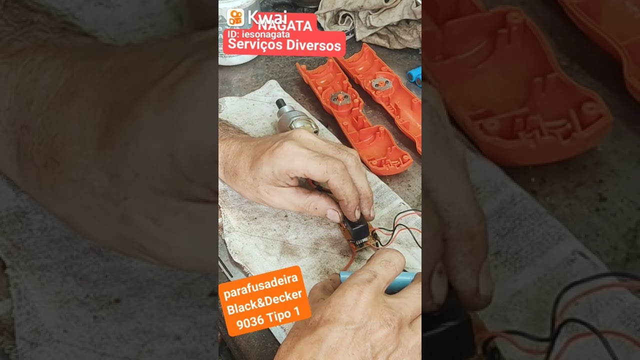 parafusadeira Black&Decker 9036 tipo 1