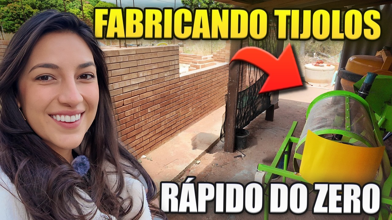 COMO FAZER TIJOLO ECOL&Oacute;GICO MUITO BARATO (R$ 600,00 o Milheiro)