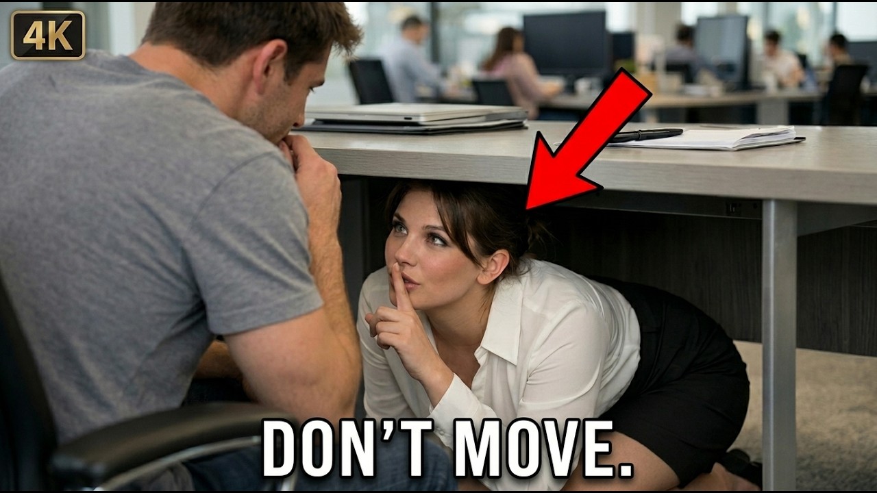 CEO Crawled Under My Desk And She Whispered 
