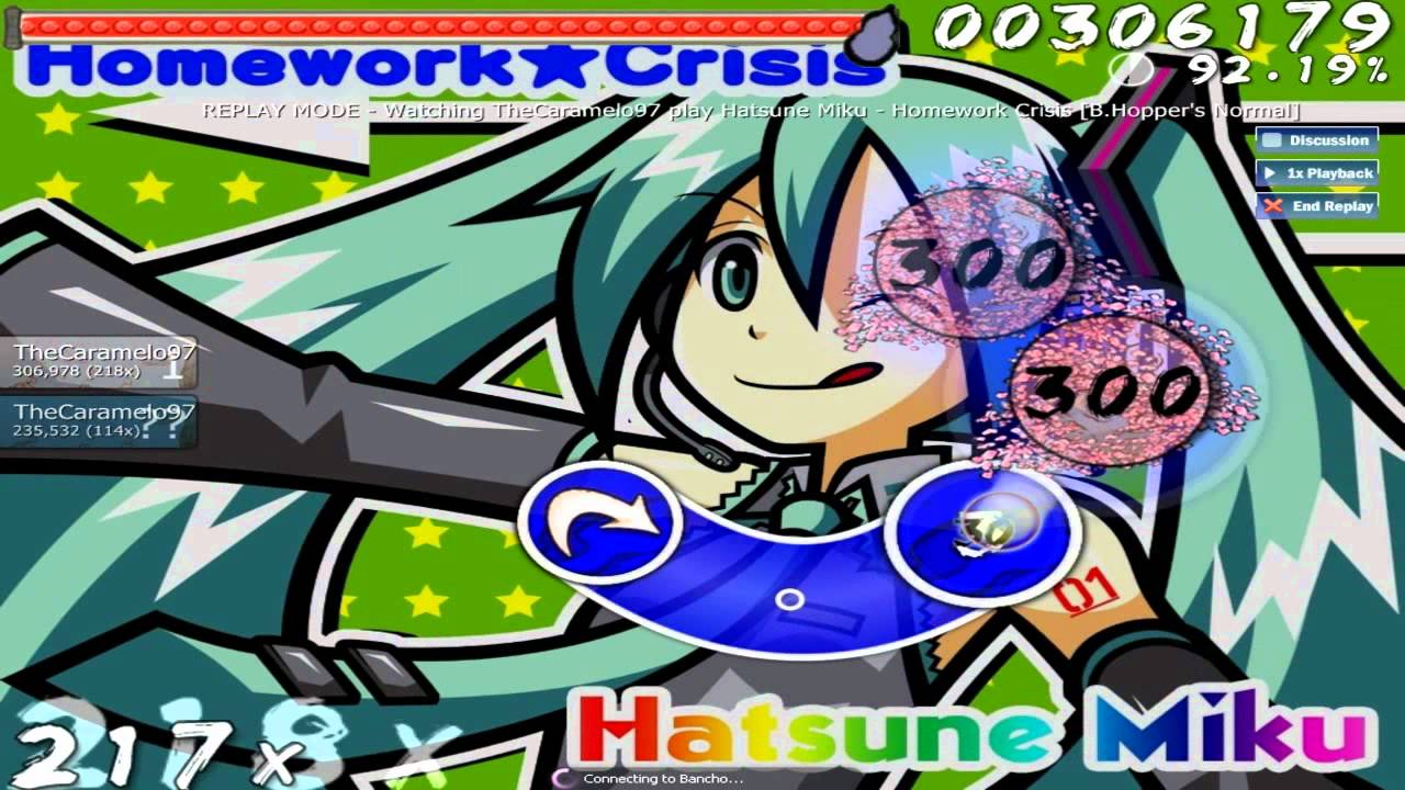 Let's beat osu! - Homework Crisis [Normal]