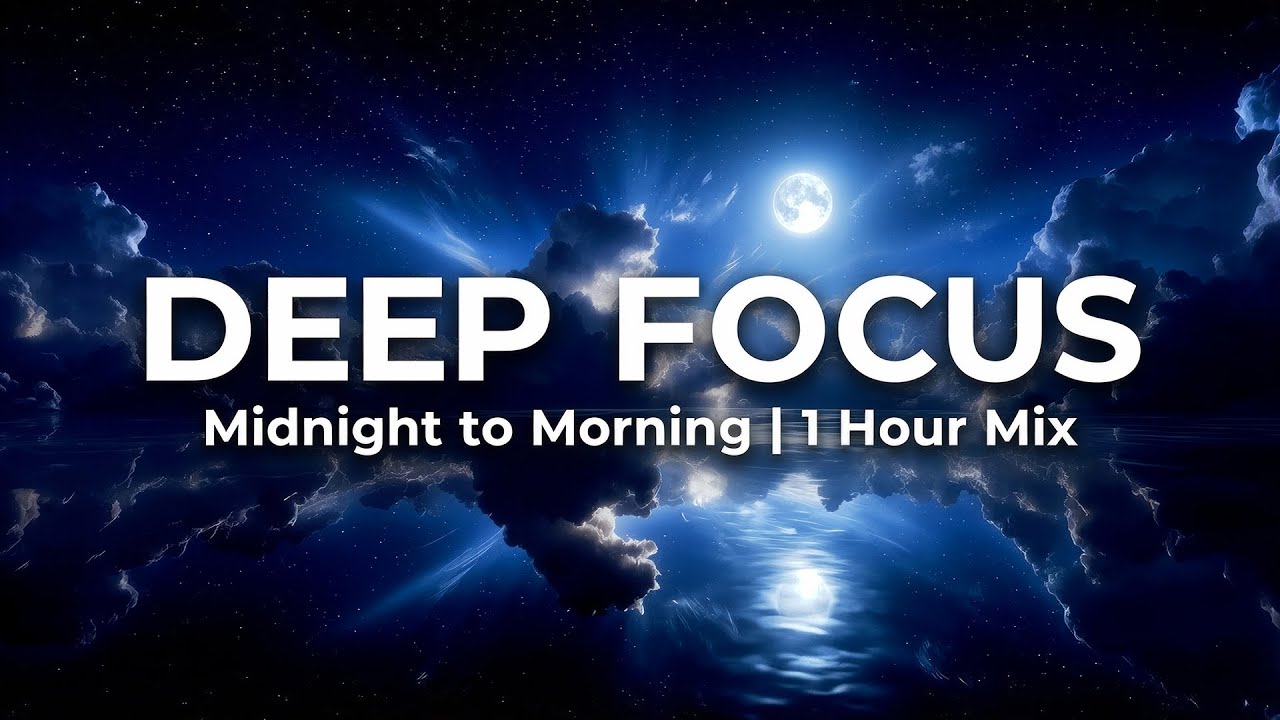 【Deep Focus】Midnight to Morning｜Future Garage / UKG / Deep Tech ｜1 Hour Mix｜Flow 1.0