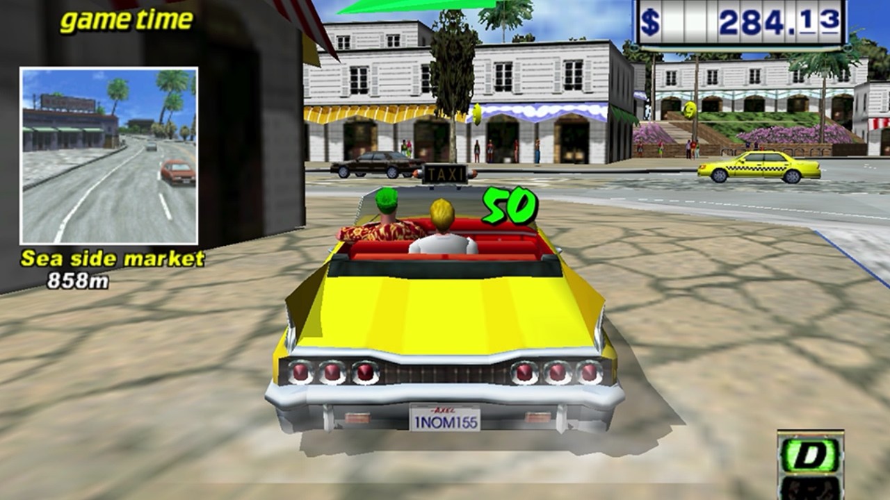 Crazy Taxi (PC) - Gameplay | No Commentary
