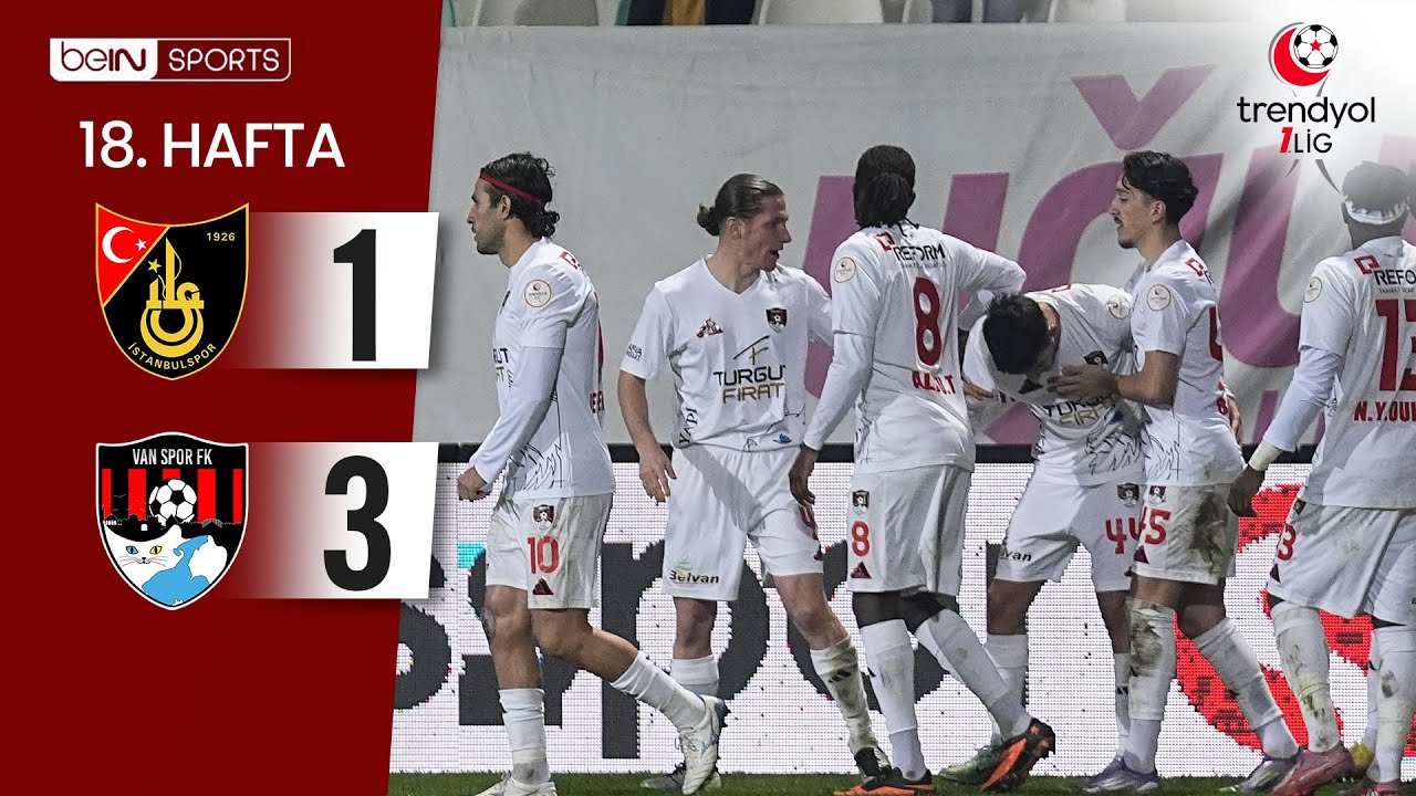 İstanbulspor (1-3) Van Spor | 18. Hafta Maç ÖZETİ | Trendyol 1. Lig - 2025/26