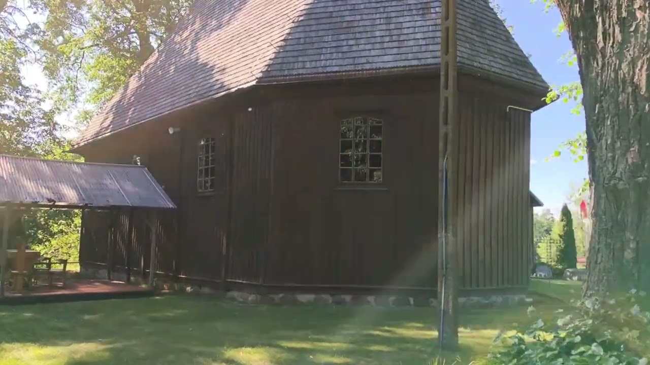 Kamienna Stara i Kości&oacute;ł drewniany z 1609 roku. Magiczne Podlasie.