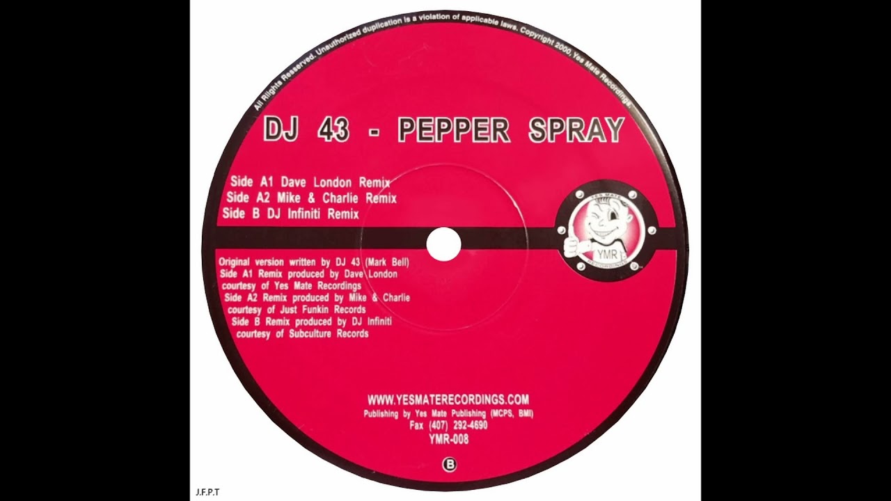 DJ 43 – Pepper Spray (DJ Infiniti Remix)