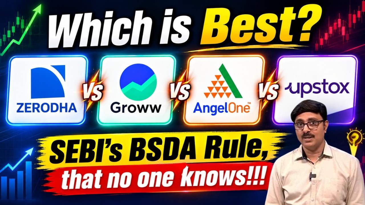 Best Demat Account in India 2026 &mdash; Zerodha vs Groww vs Angel One vs Upstox (Real Charges)
