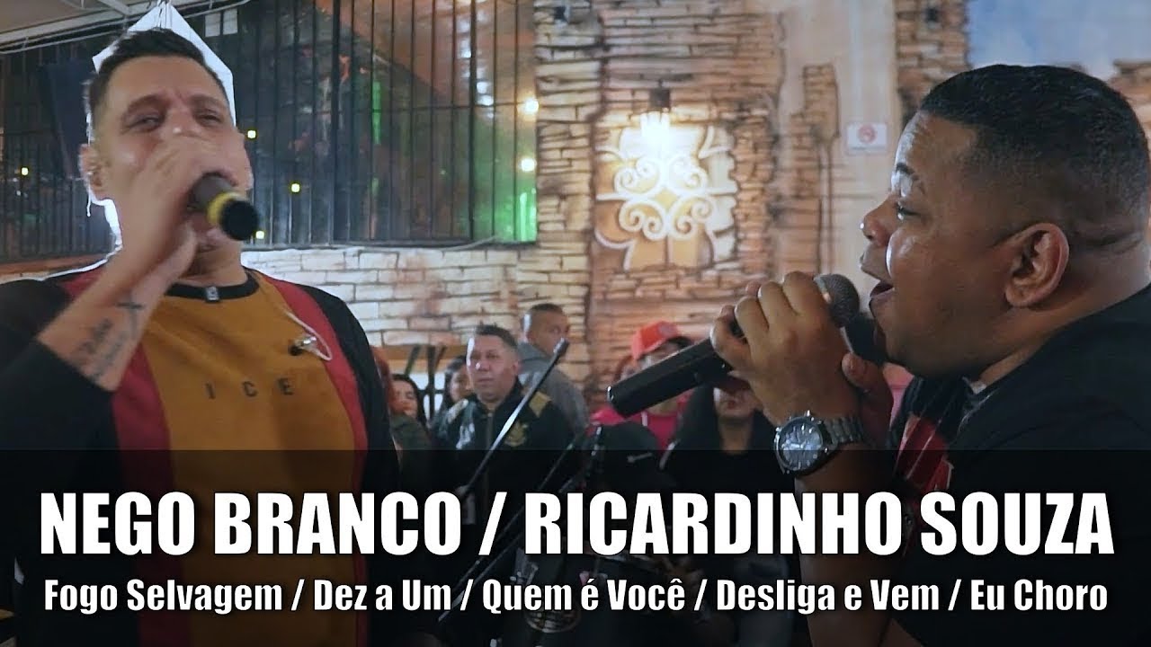 Nego Branco e Ricardinho Souza - Fogo Selvagem / Dez a Um / Quem &eacute; Voc&ecirc; / Desliga e Vem / Eu Choro
