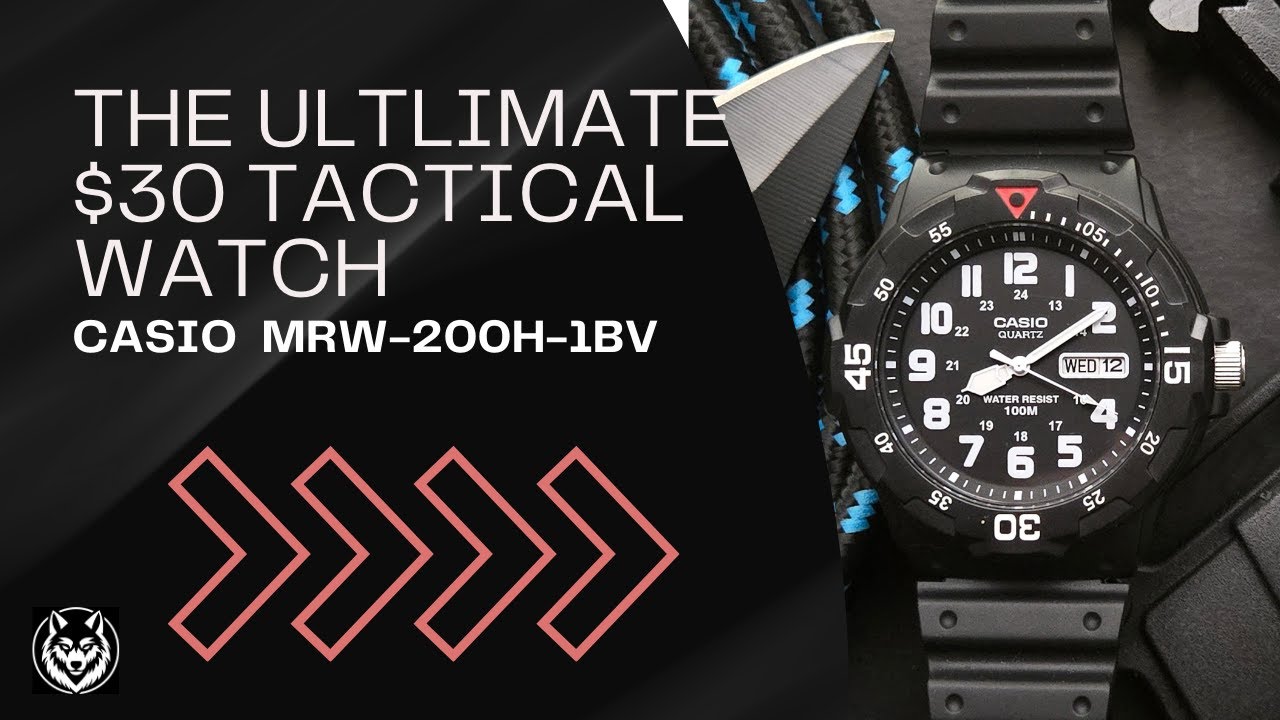 The Best $30 Watch You Can Buy Right Now – Casio MRW200H Review
