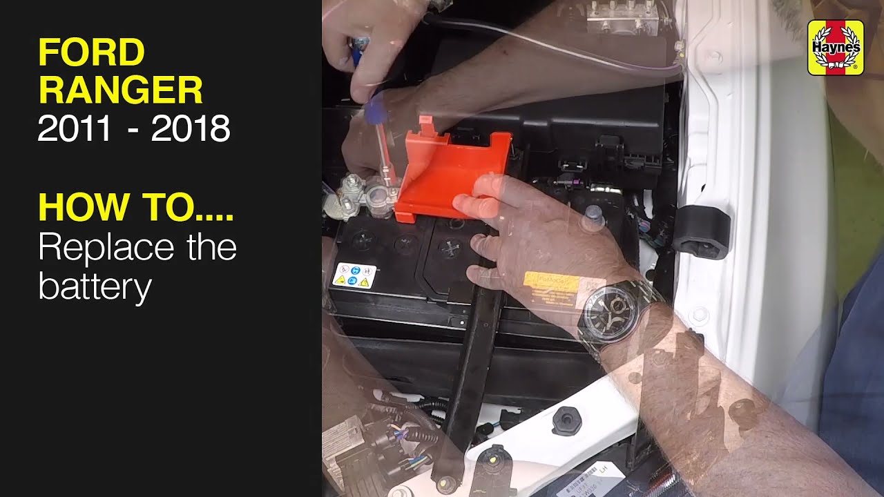 How to Replace the battery on the Ford Ranger 2011 to 2018