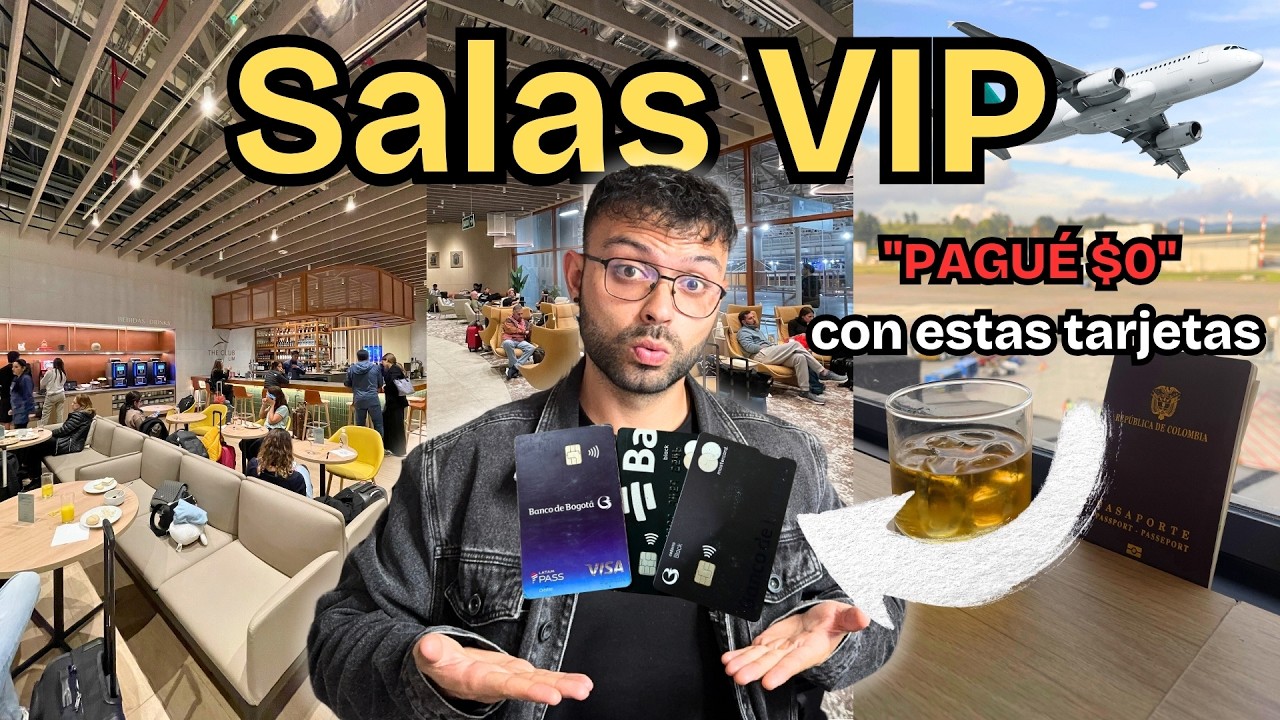 El TRUCO para entrar a SALAS VIP de AEROPUERTOS que los Bancos no te cuentan (2026)
