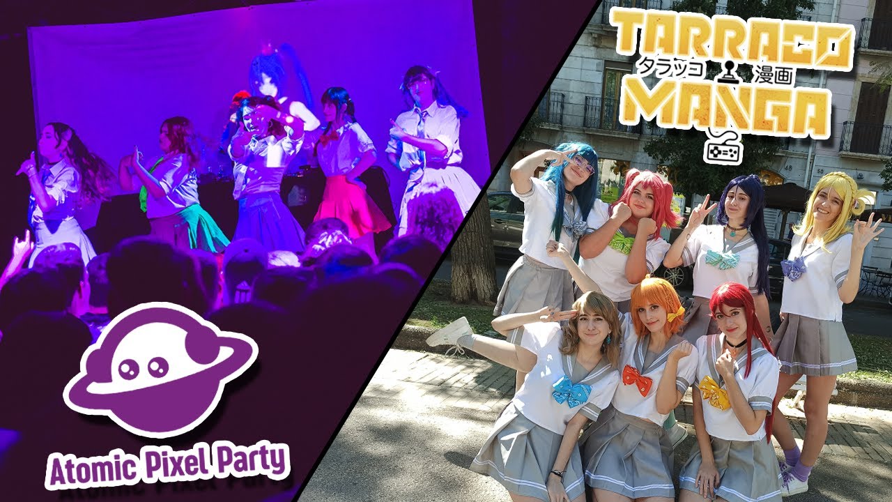 【aiRis】 De parranda en la Atomic Pixel Party y petándola en la Tarraco Manga 【Vlog】