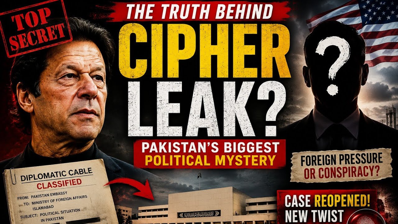 &ldquo;CIPHER LEAK EXPLAINED | The Secret That Shook Pakistan Politics&rdquo;