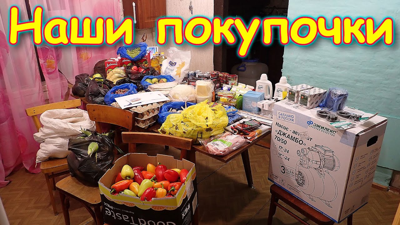 Мега - обзор покупок. (09.21г.) Семья Бровченко.