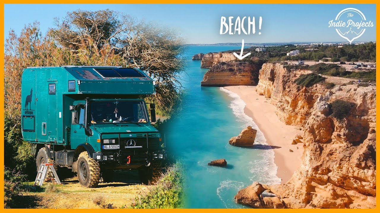 Free Camping at the Best Beach in the World - Van Life Europe Part 16