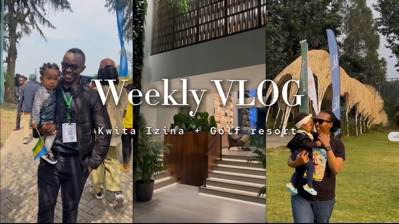 A late Kwita Izina Vlog🦍/Kigali Golf resort and villas/work...