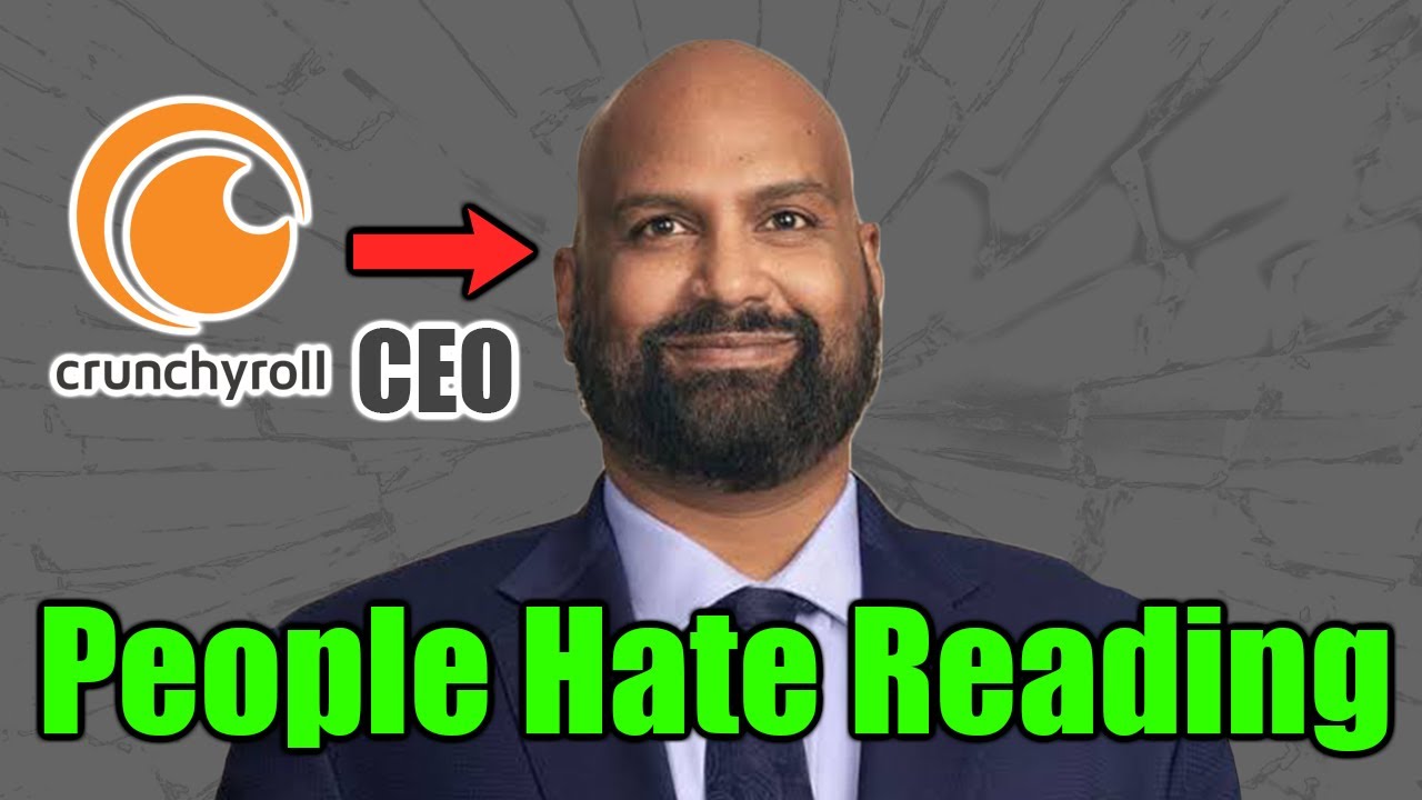 CEO of Crunchyroll Admits People Hate Reading and Prefer English Dubs in Bombshell Statistic Reveal