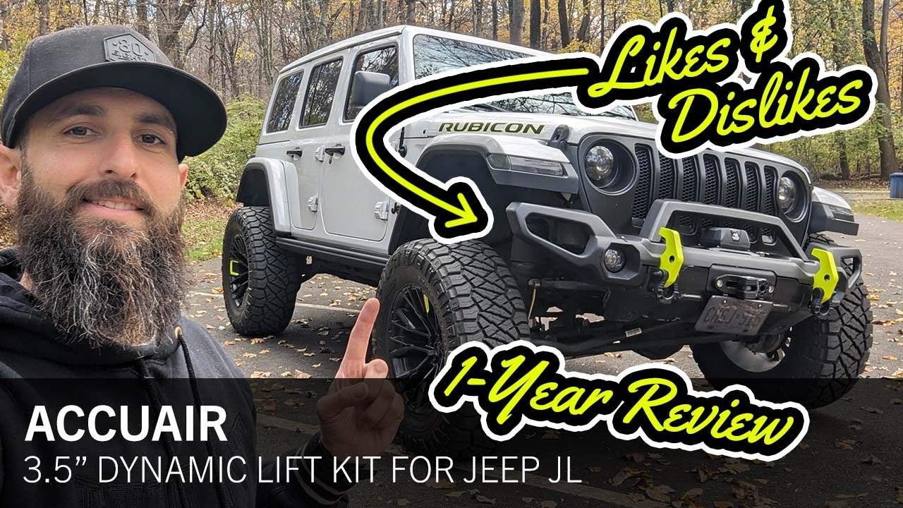1-Year Review of AccuAir 3.5” Dynamic Lift Kit on Jeep Wrangler JL | Pros, Cons & Durability Check