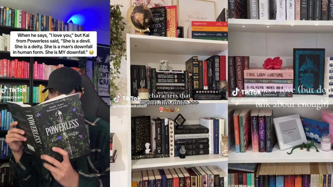 Booktok compilation #25 💐📚