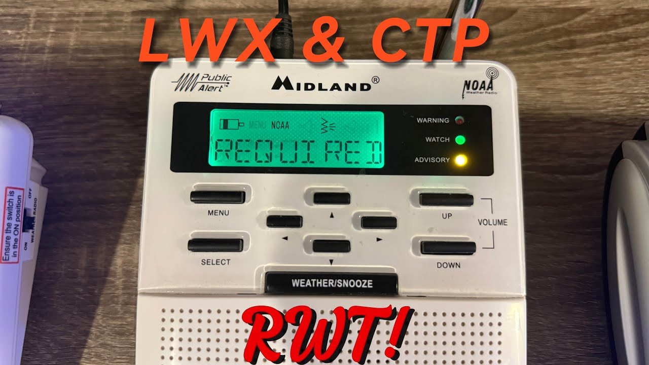 Required Weekly Tests from LWX & CTP! [EAS #49 - #51]