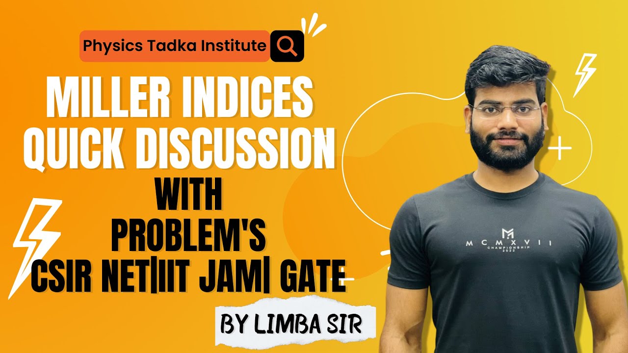 miller indices for crystal structure| solid state physics| csir net physics | gate | iit jam