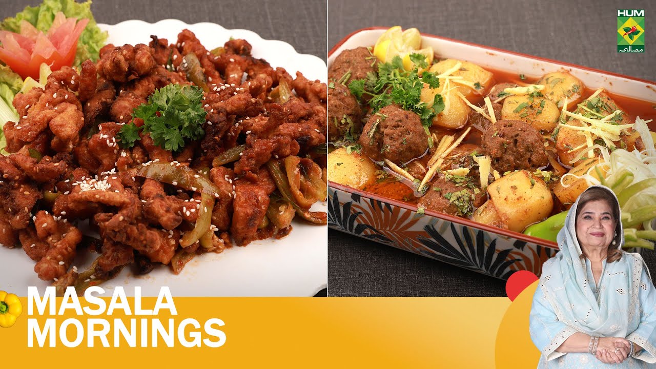 Daighi Aalu Kofta & Chicken Majestic | Chef Shireen Anwar | Masala Mornings | 8 May 24 | MasalaTV