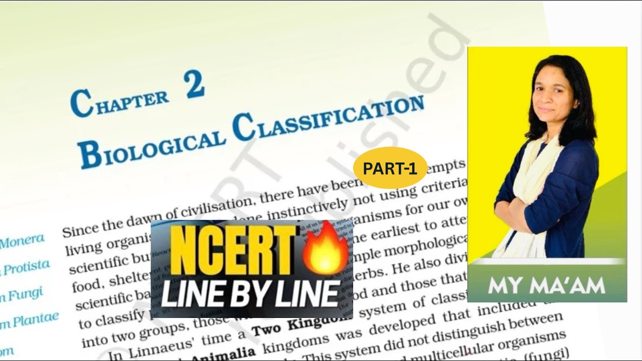Biological classification class 11 ncert line by line explanation | Class 11 biology chapter 2