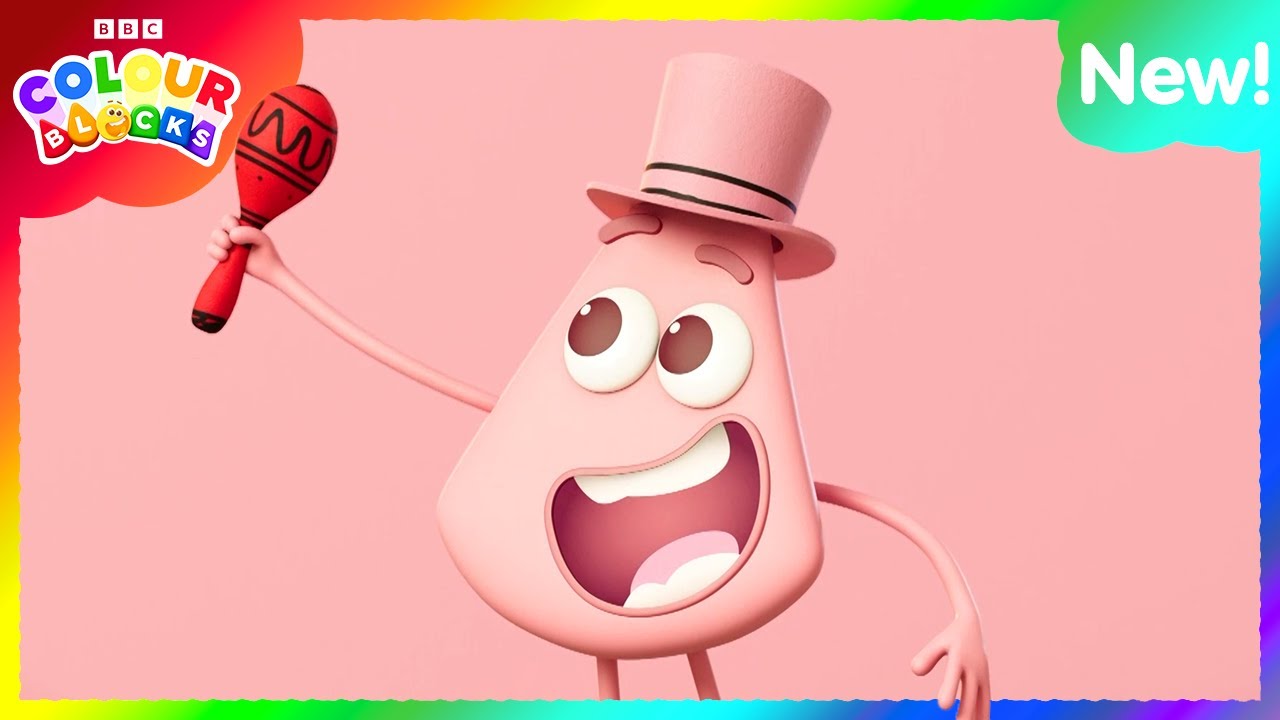 Pink | Colours for Kids | Episode 23 | @Colourblocks