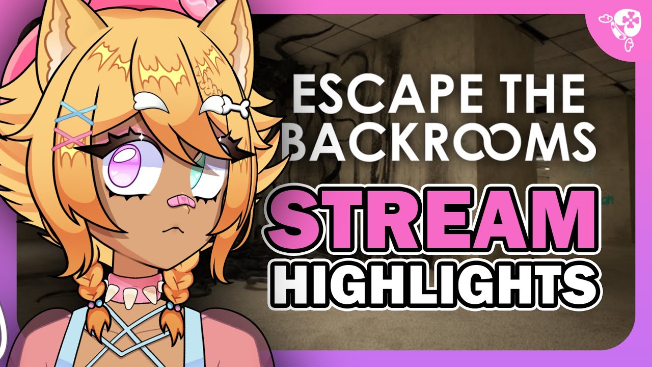 VTUBERS (try to) ESCAPE THE BACKROOMS! [STREAM HIGHLIGHTS]