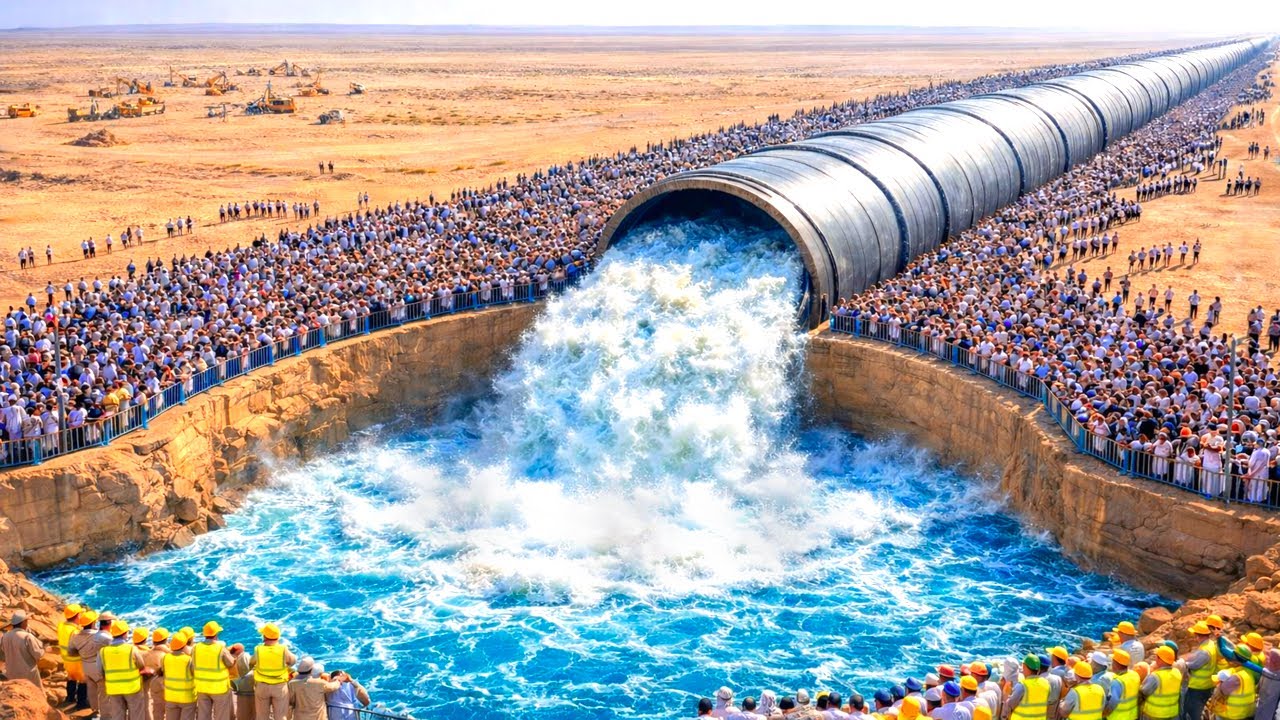COMMENT L’ARABIE SAOUDITE POMPE des MILLIARDS de LITRES d’EAU dans le DÉSERT