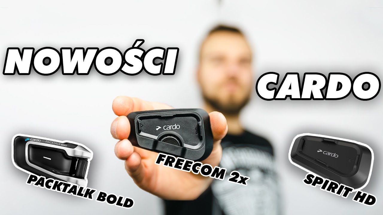 Nowe interkomy od CARDO! Przeglądamy ofertę na 2022