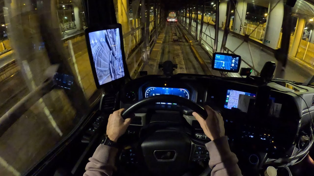 • SAINDO DO EURO TÚNEL NA FRANÇA 