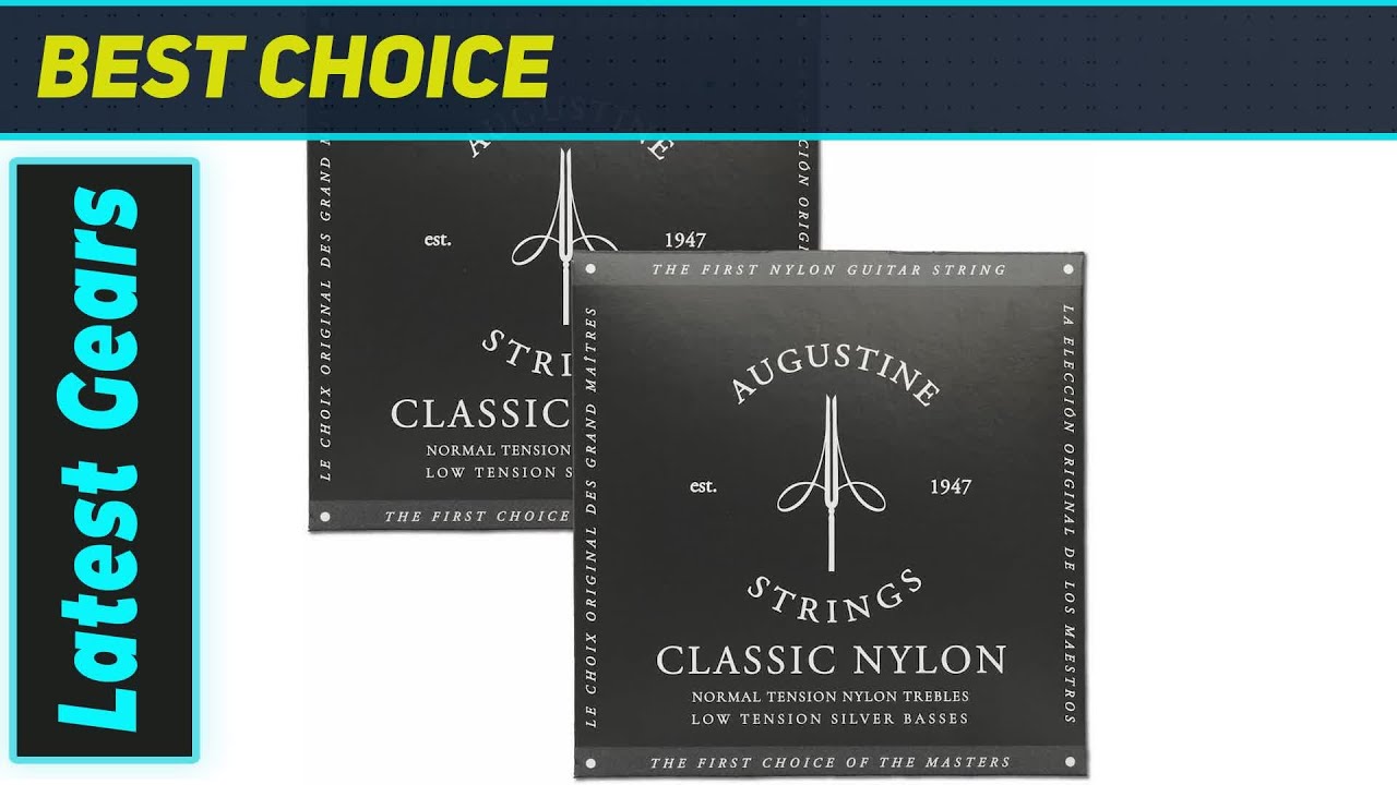 ReviewAugustine Classic Black: The Ultimate Low Tension Strings