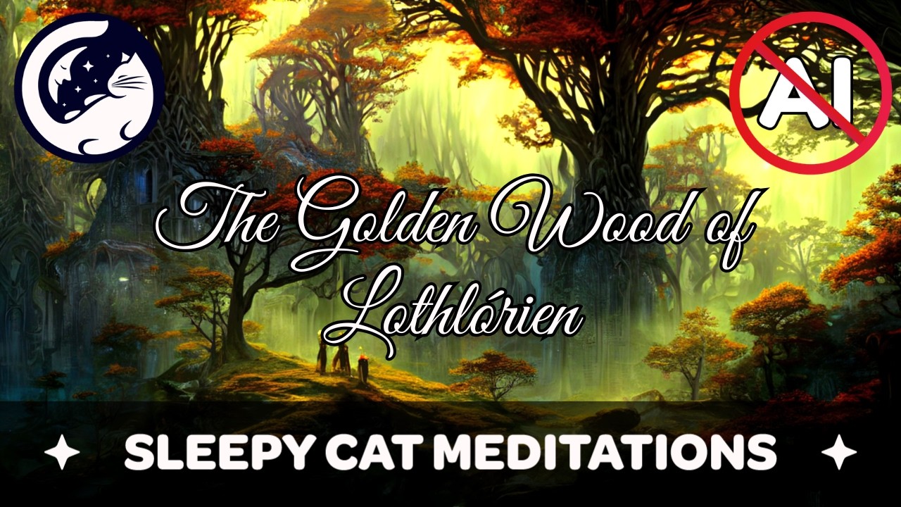 The Golden Wood of Lothlórien - Immersive Guided Sleep Story inspired by The Lord of the Rings