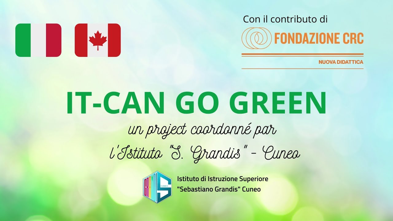 IT CAN GO GREEN - Mobility to ITALY (april 2023)