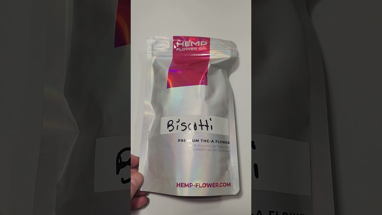 Hemp Flower Co.'s Biscotti Strain Sneak Peak