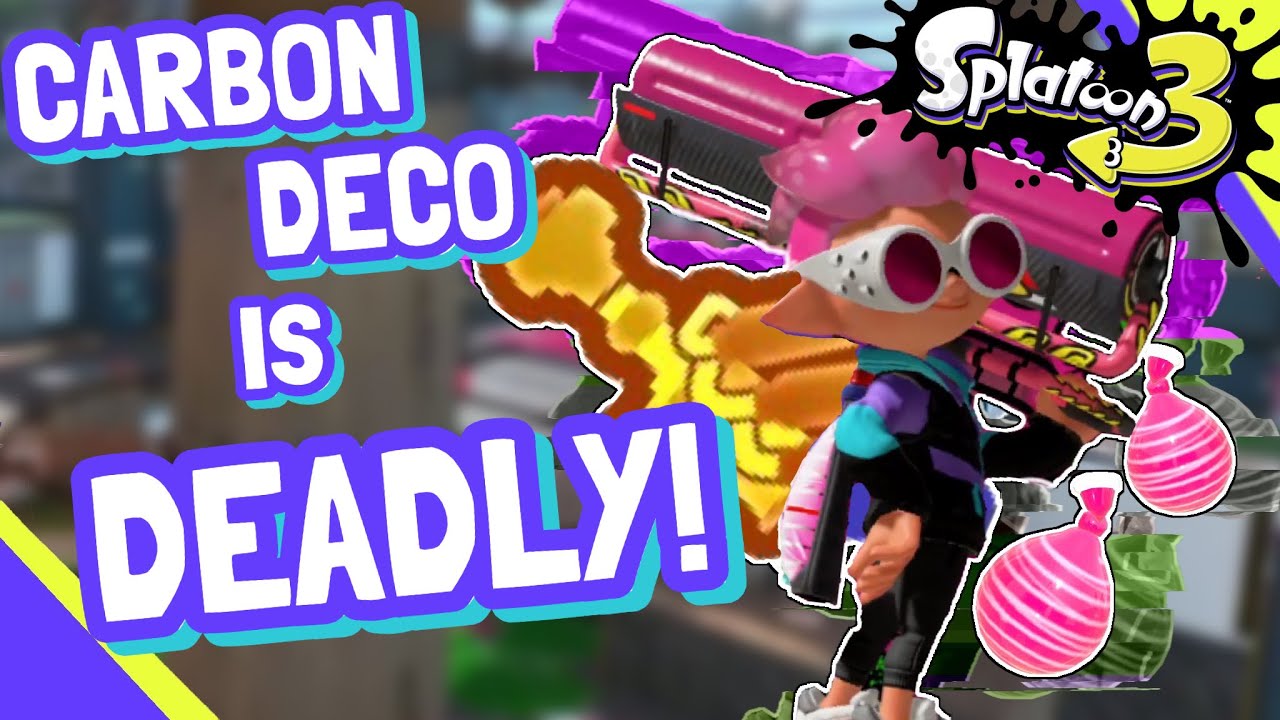 Carbon Roller Deco DESTRUCTION! | Splatoon 3: Anarchy Battles